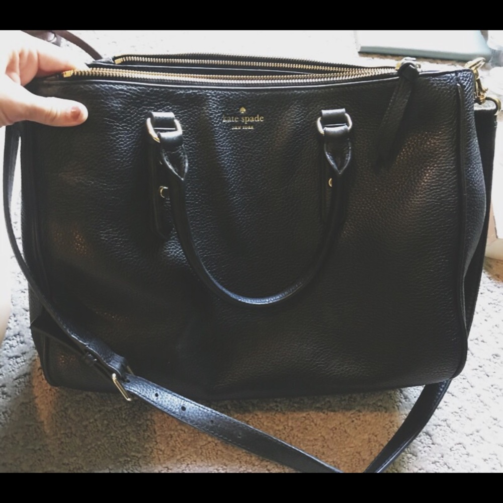 Kate Spade ♠️ Black Work Bag